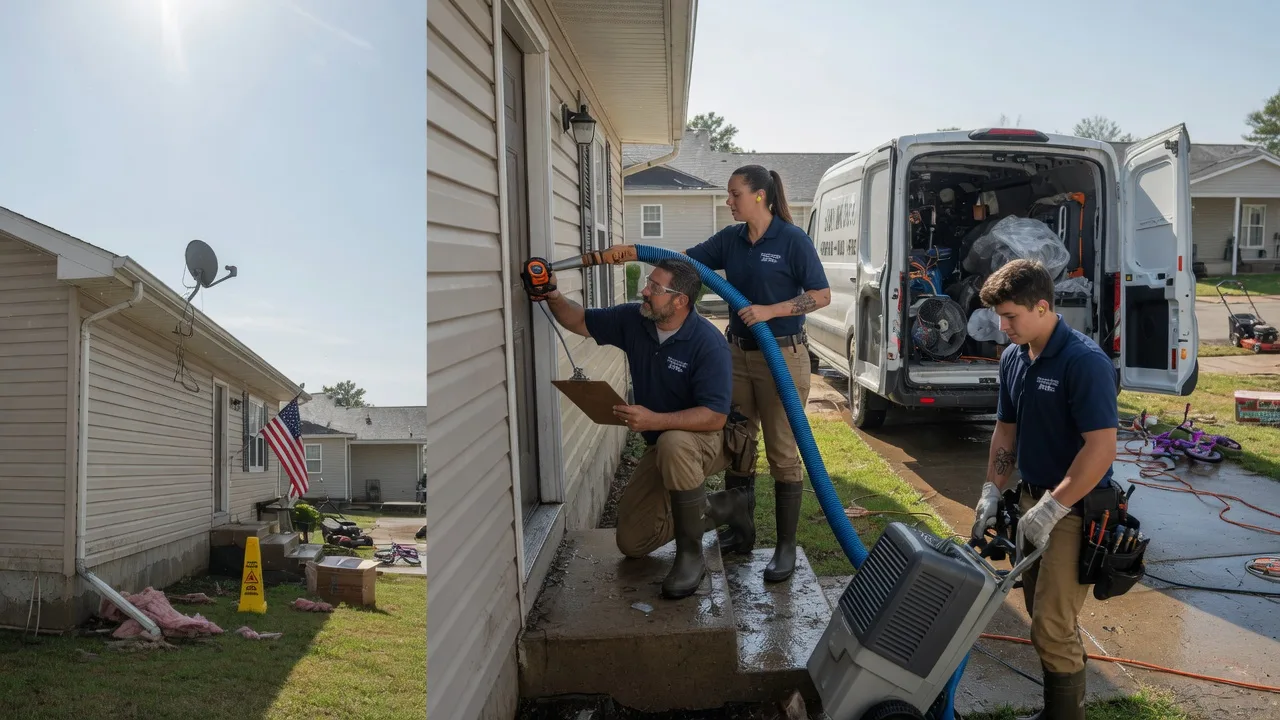 Ceiling Water Damage Restoration in Rembrandt, IA near me