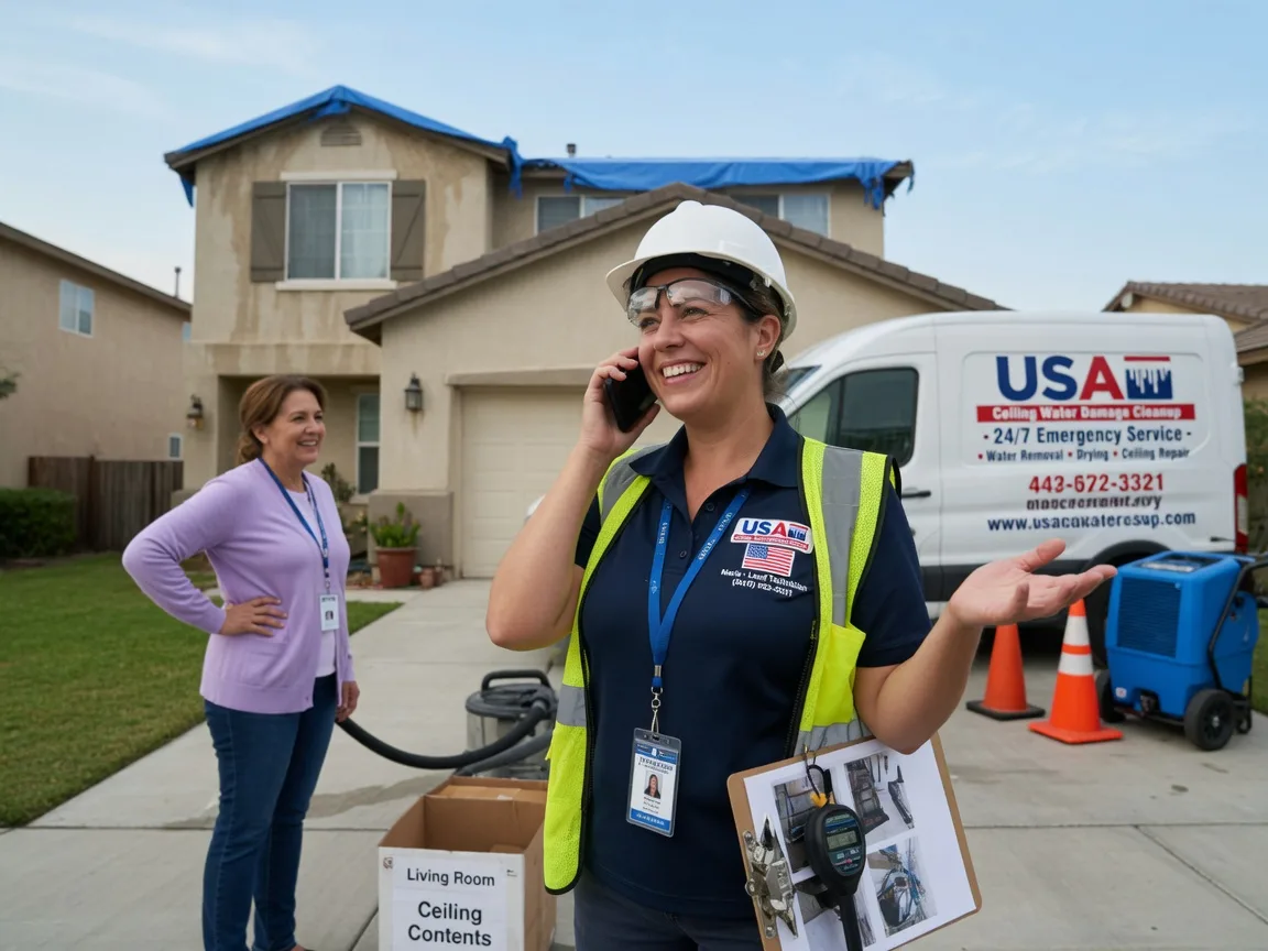 Ceiling Water Damage Restoration Rembrandt, IA FAQs